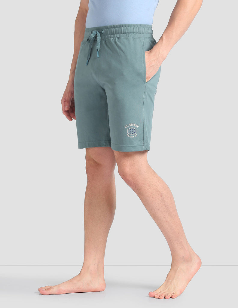 Light Green USPA Lounge Shorts