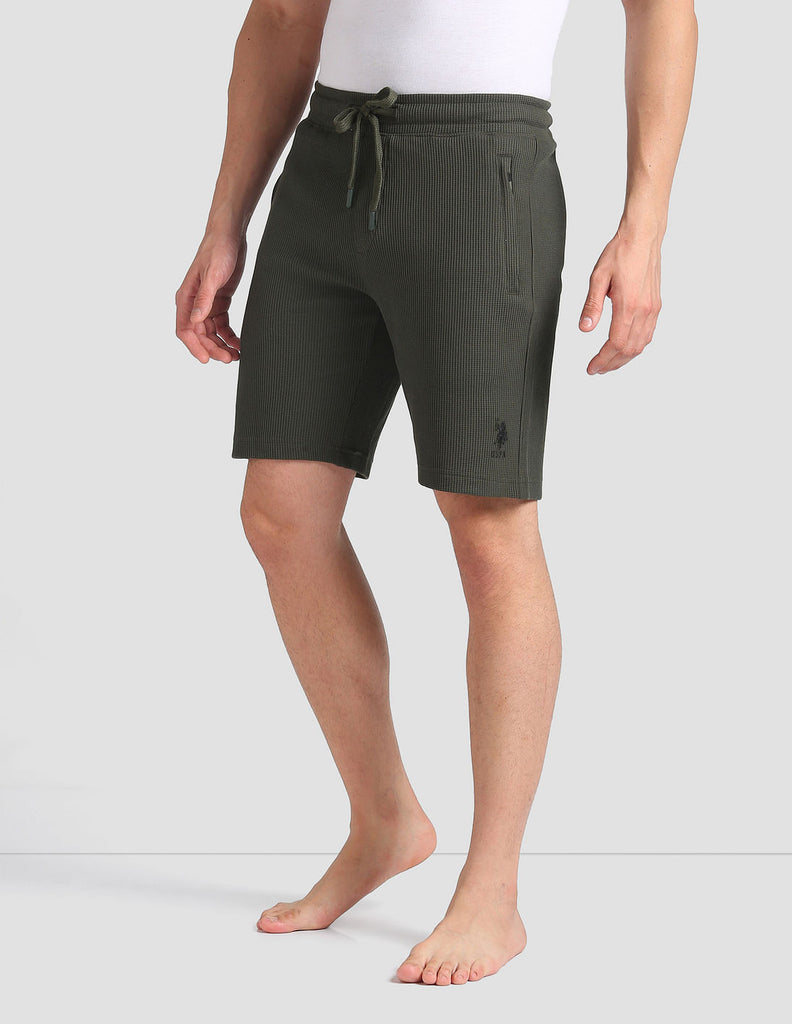 Olive USPA Lounge Shorts