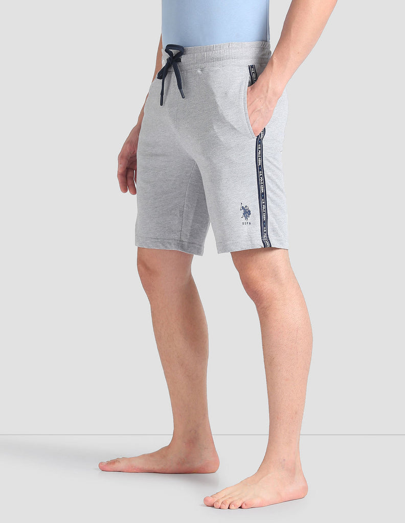 Grey USPA Lounge Shorts