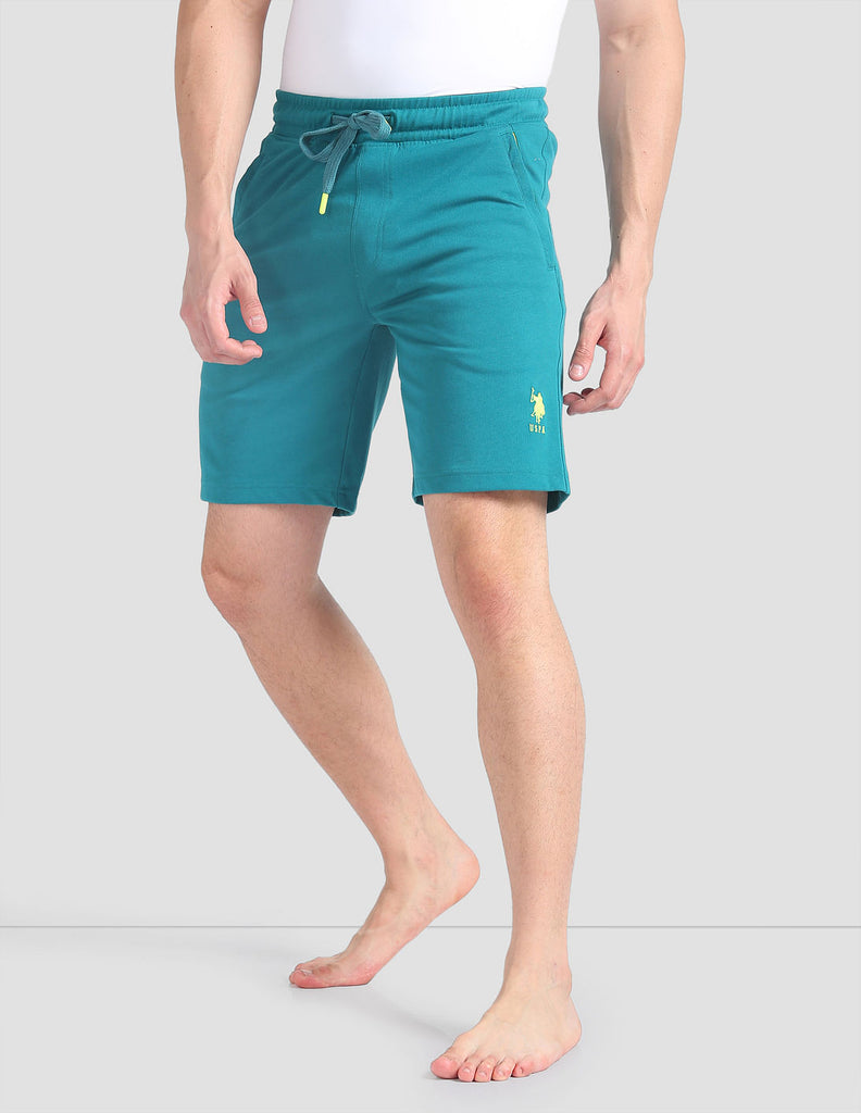 Teal Green USPA Lounge Shorts