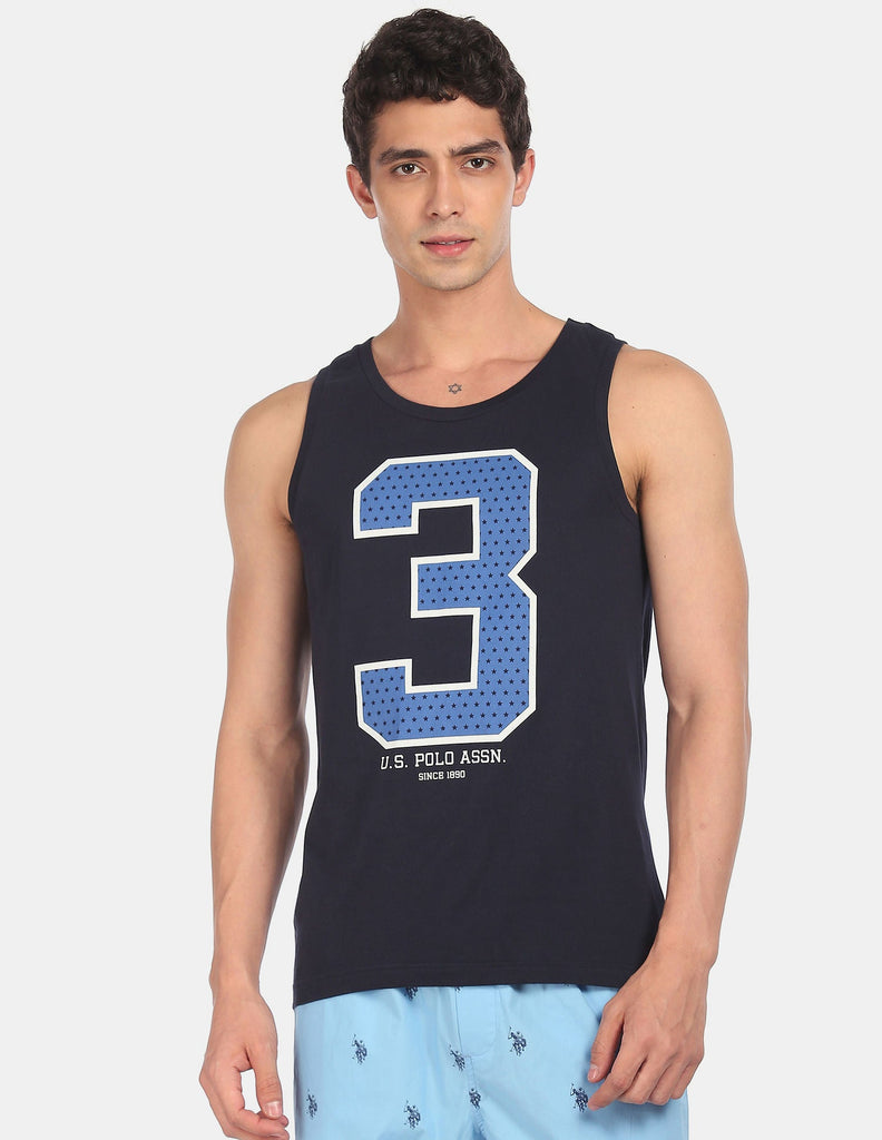 Navy USPA Printed Vest