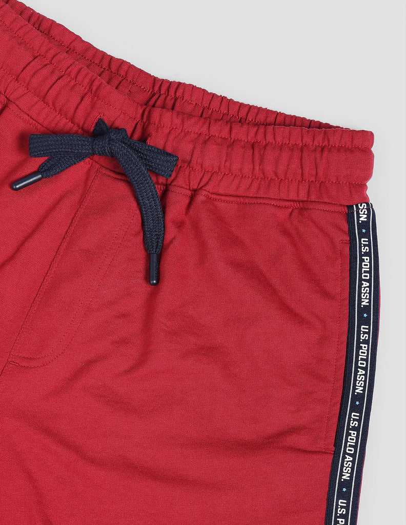 Red USPA Lounge Shorts