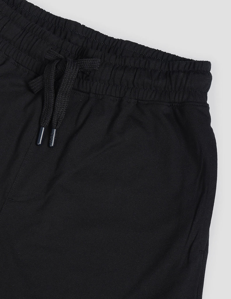 Black USPA Lounge Shorts