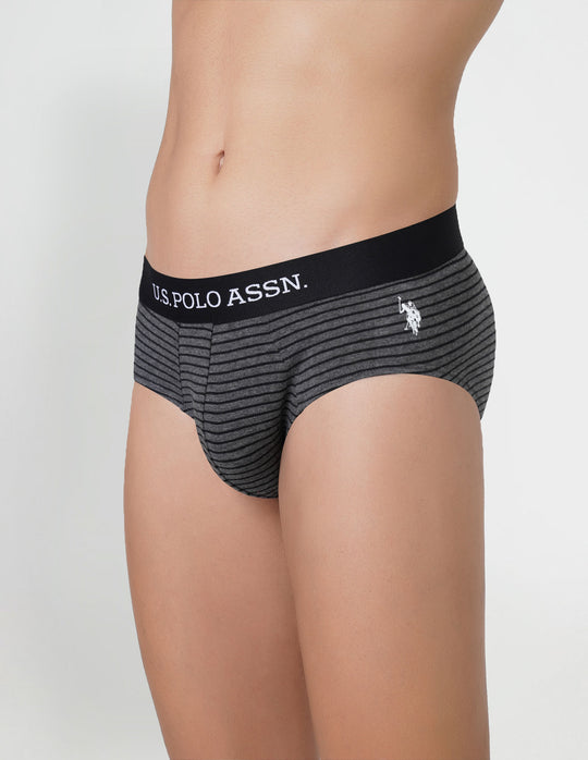 Dark Grey USPA Men's Briefs