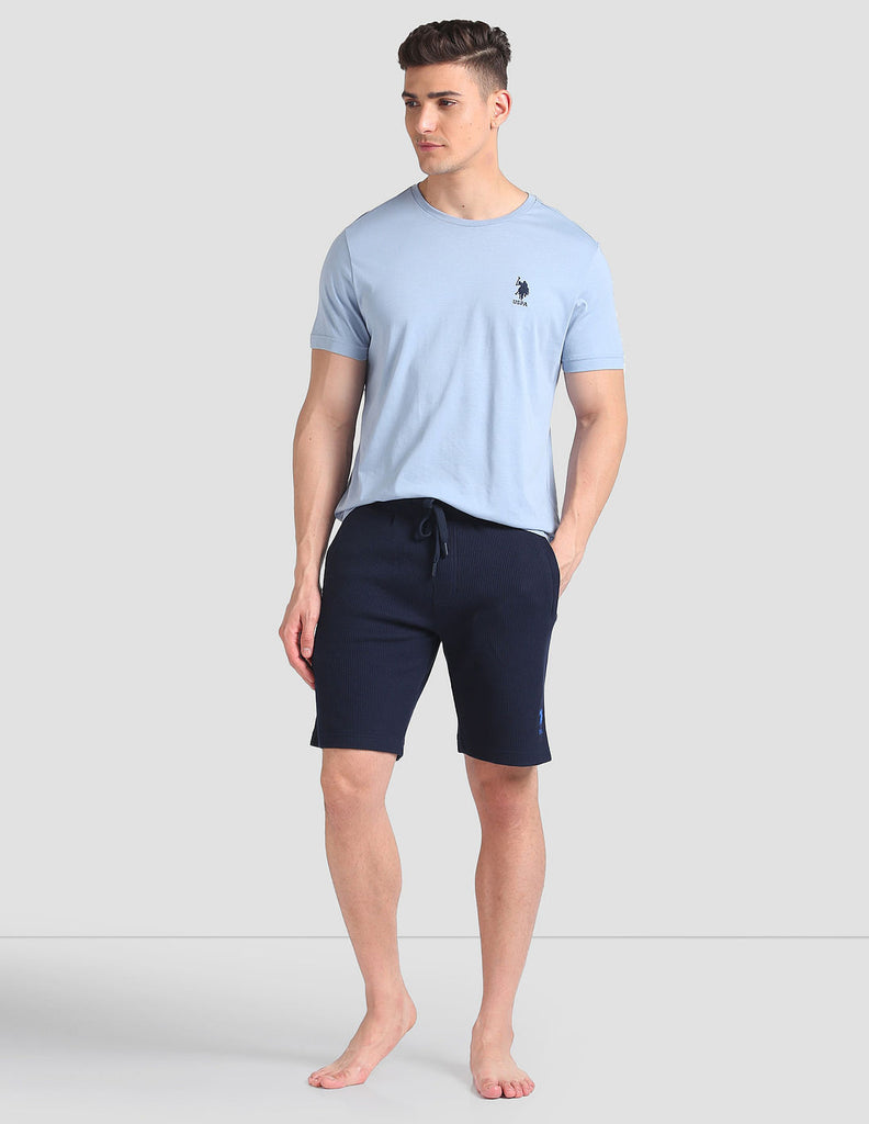 Navy USPA Lounge Shorts