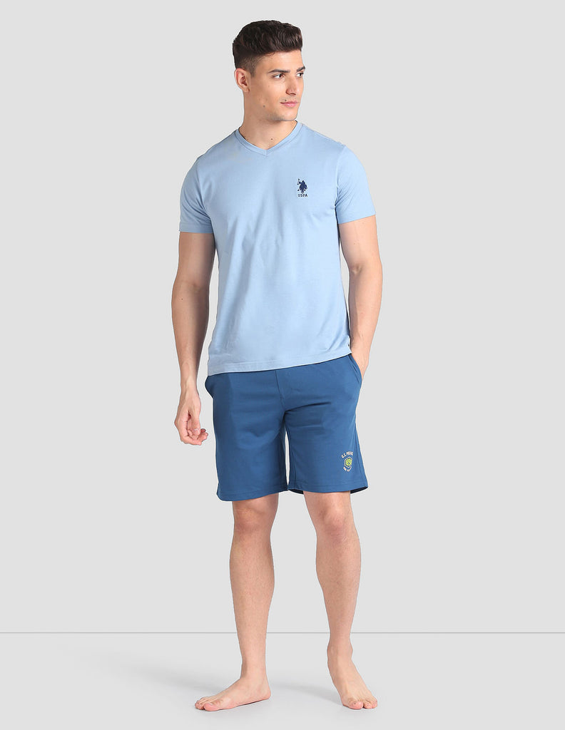 Sailor blue USPA Lounge Shorts