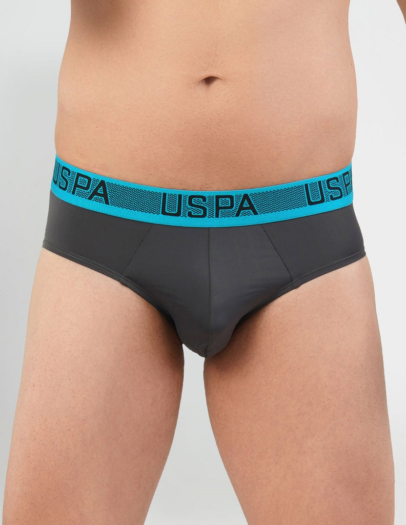 Dark Grey I708 USPA Active Brief