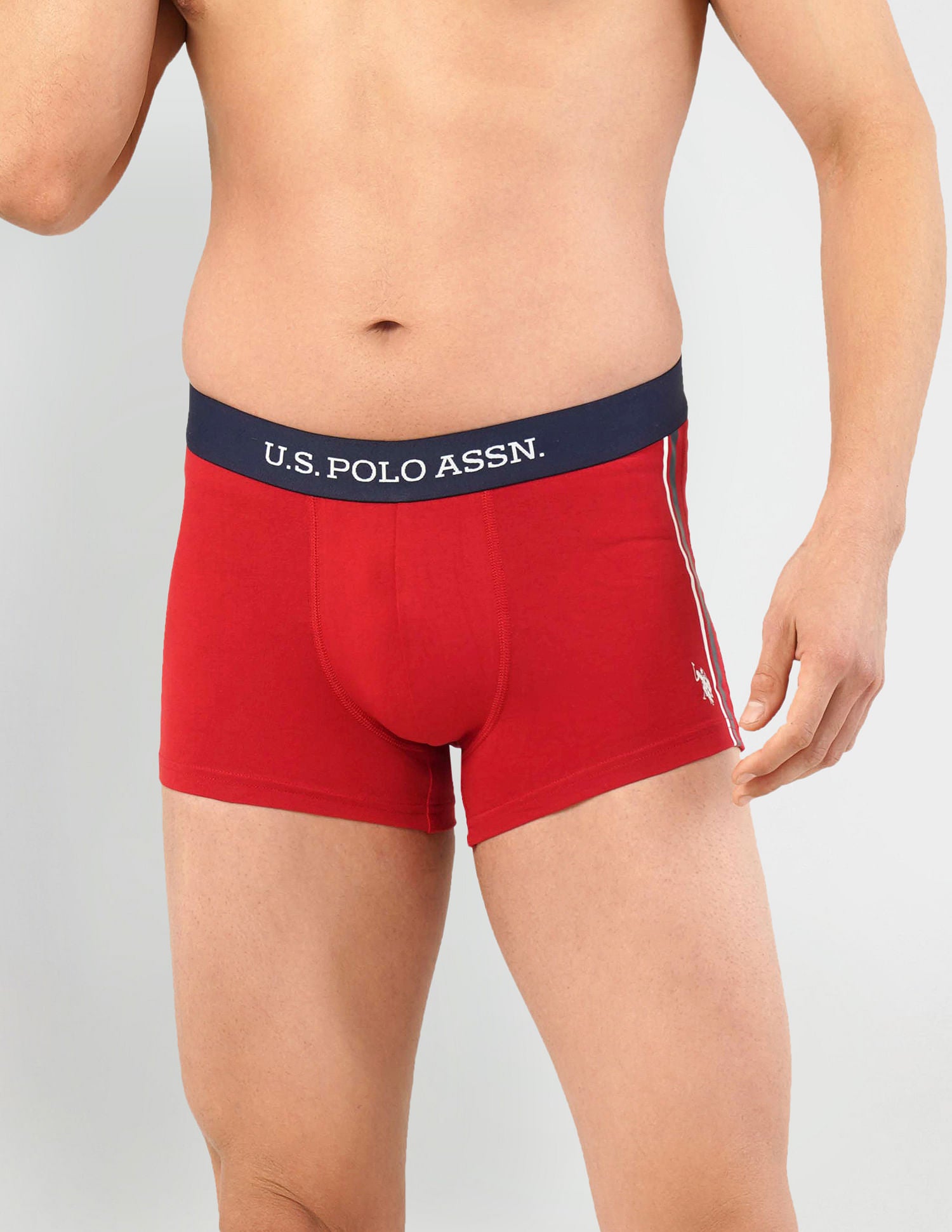 Uspa Trunk USPA Signature Stripe Antibacterial ET001 Trunks - Pack Of 1 – INEZY