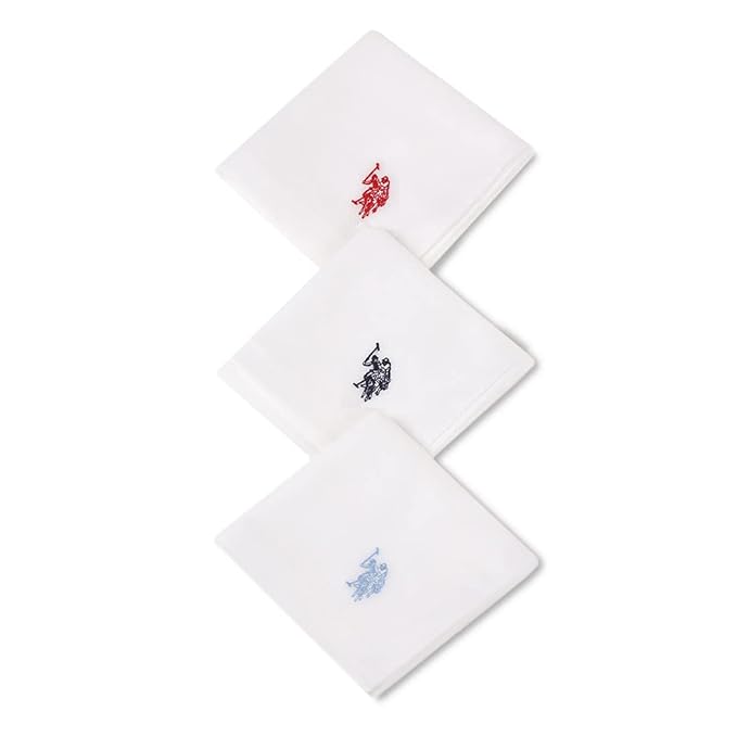 White Handkerchief pack of 3