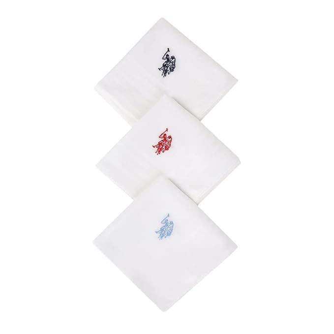 White Handkerchief pack of 3