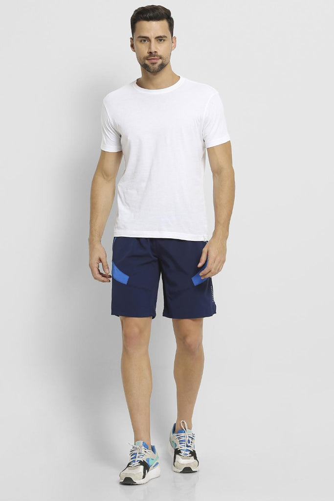 Men Navy Active Shorts