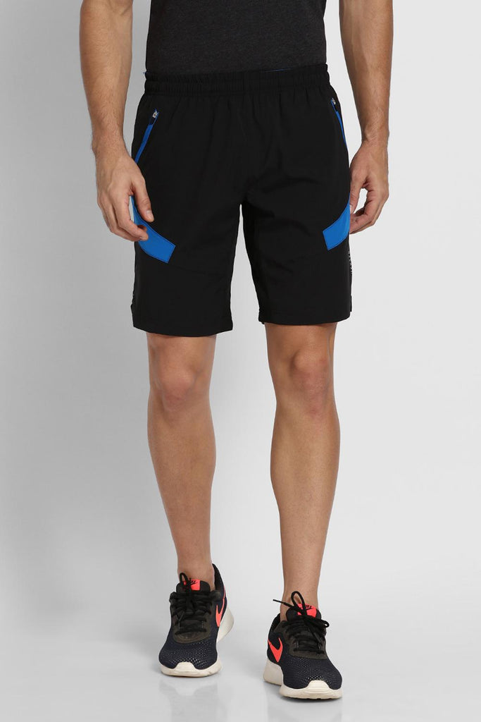 Men Black Active Shorts