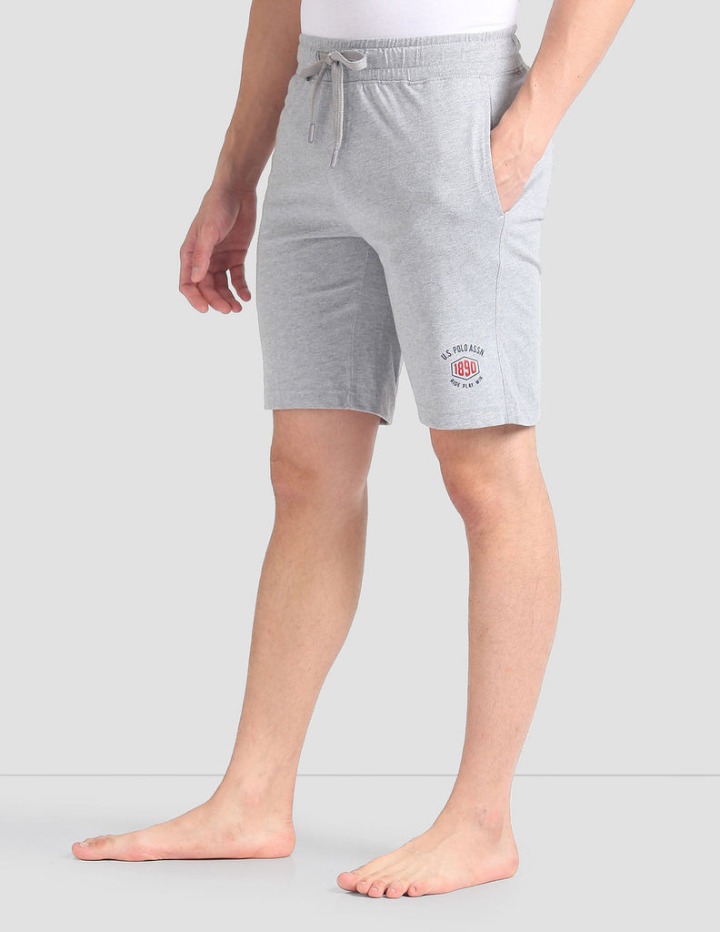 Grey USPA Lounge Shorts