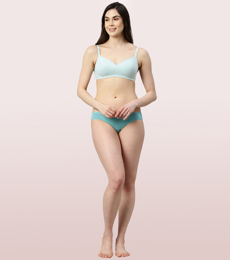 Capri Melange Enamor Smoothening Balconette T-Shirt Bra