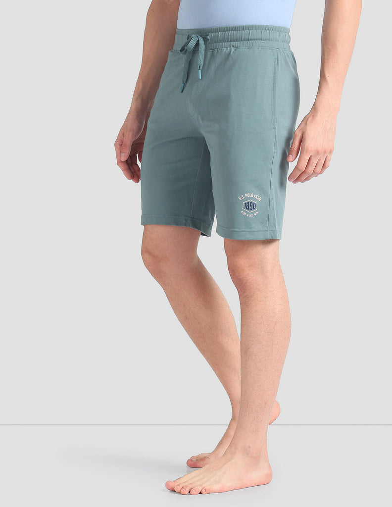 Light Green USPA Lounge Shorts