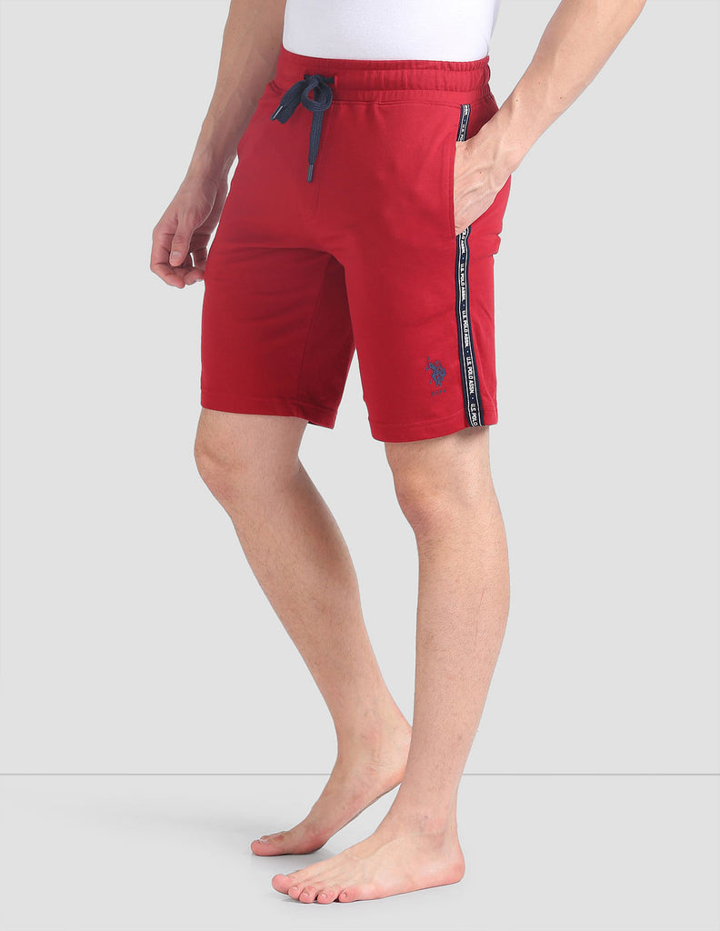 Red USPA Lounge Shorts