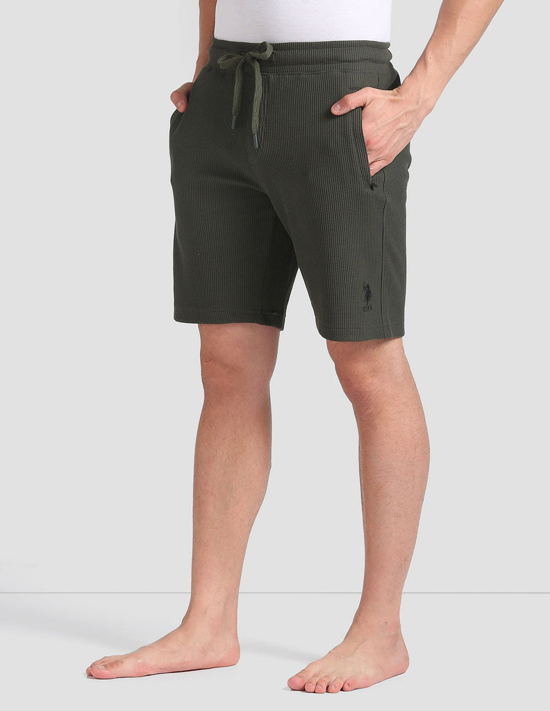 Olive USPA Lounge Shorts