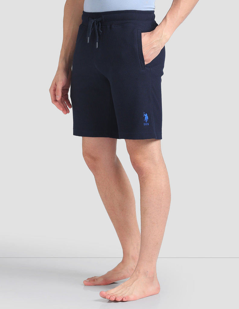 Navy USPA Lounge Shorts