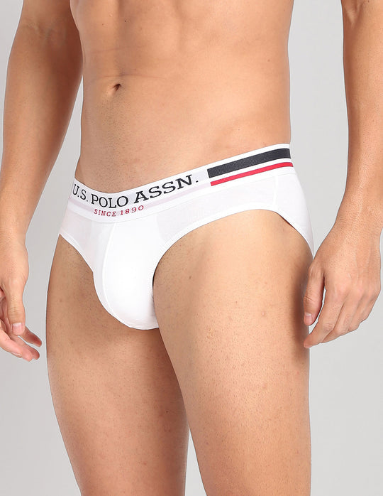 White USPA Men's Brief