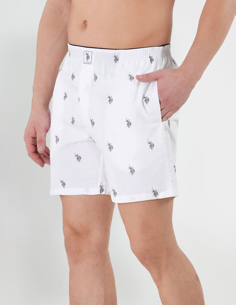 White USPA Pure Cotton Boxer