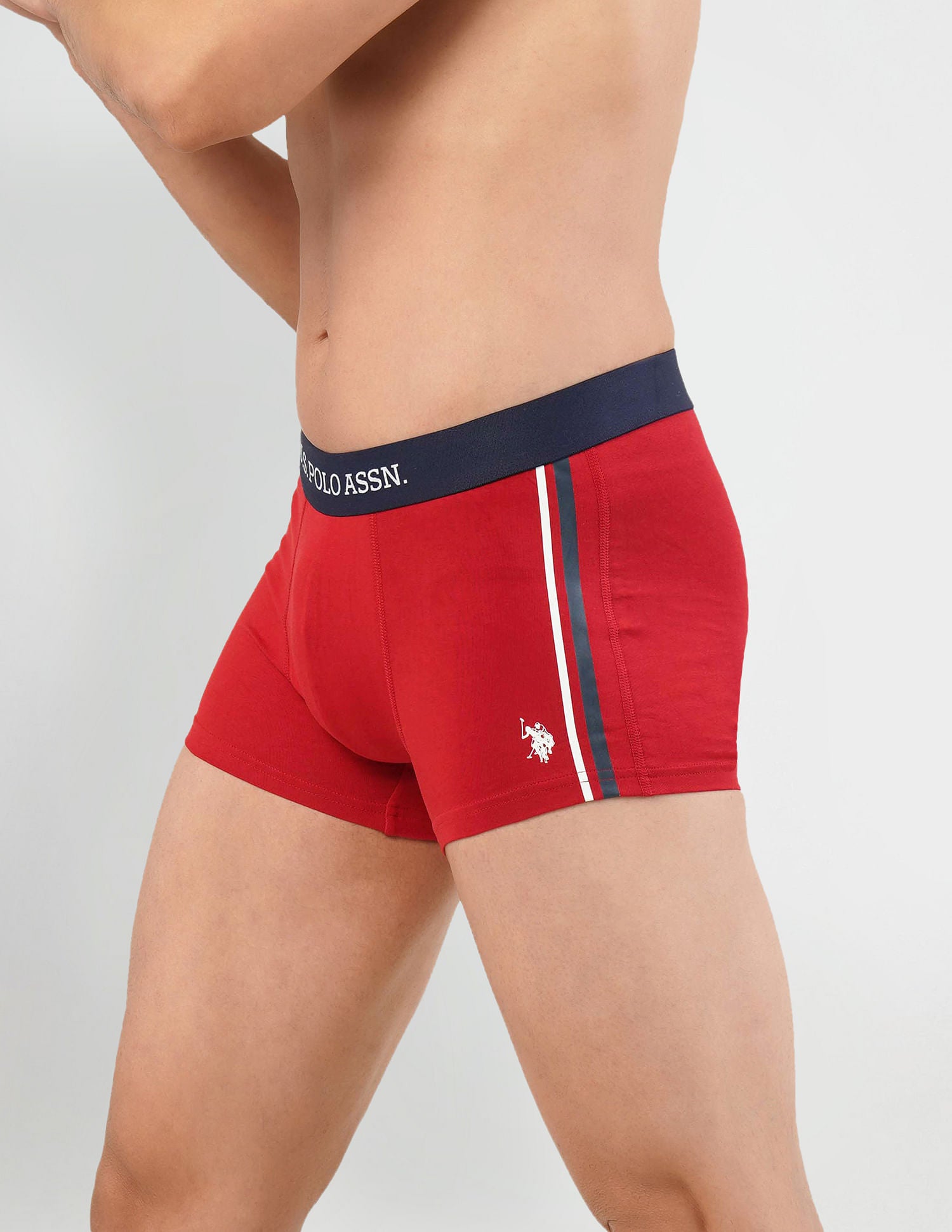 Uspa Trunk USPA Signature Stripe Antibacterial ET001 Trunks - Pack Of 1 – INEZY