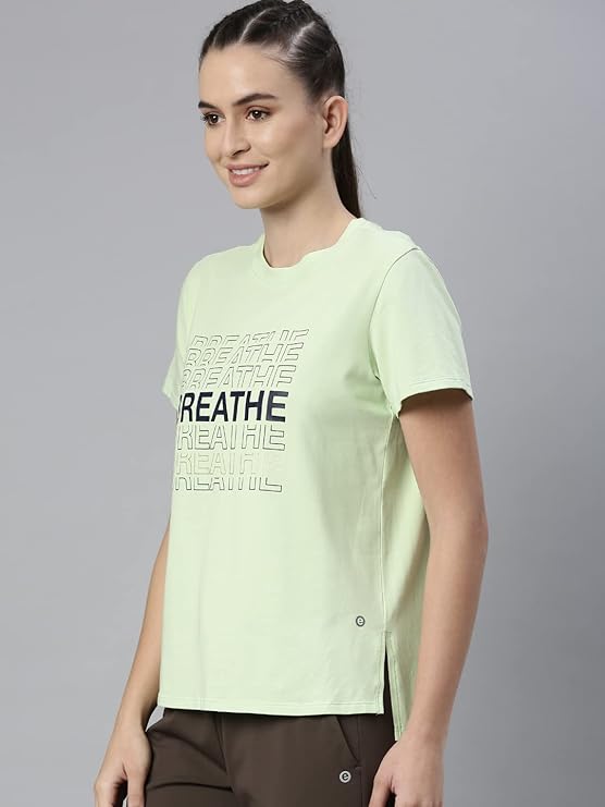 Green Pear Enamor Enamor Active Cotton Tee