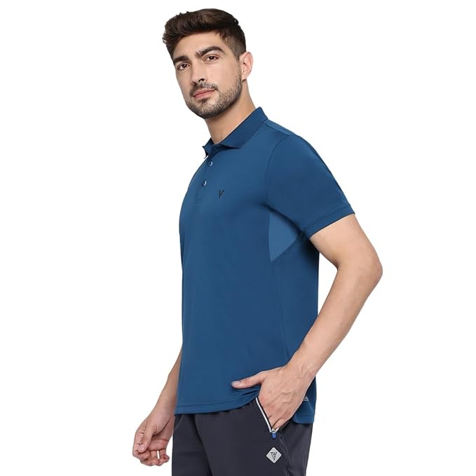 Van Heusen Seaport Activewear Polo T-Shirt