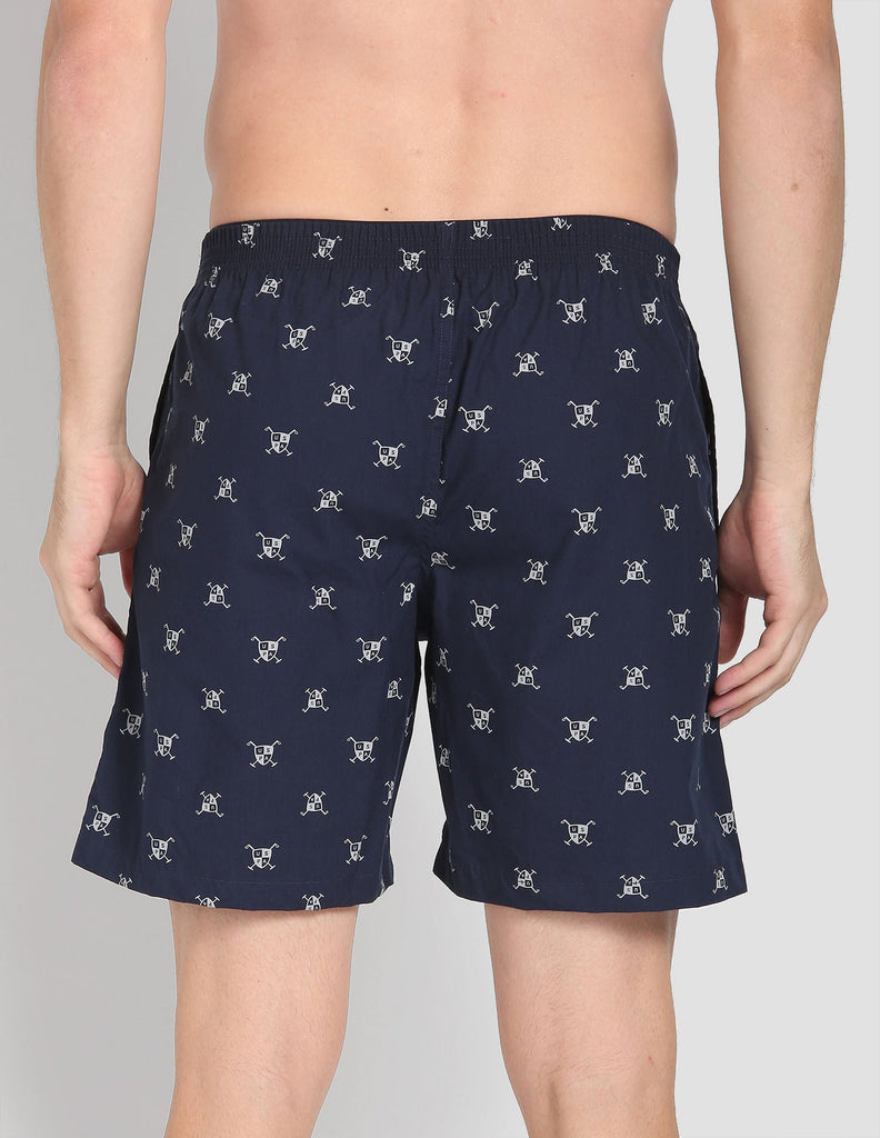 Navy USPA Printed Boxers