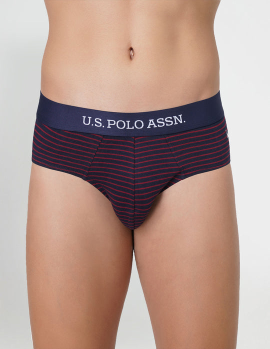 Maroon USPA Men's Briefs