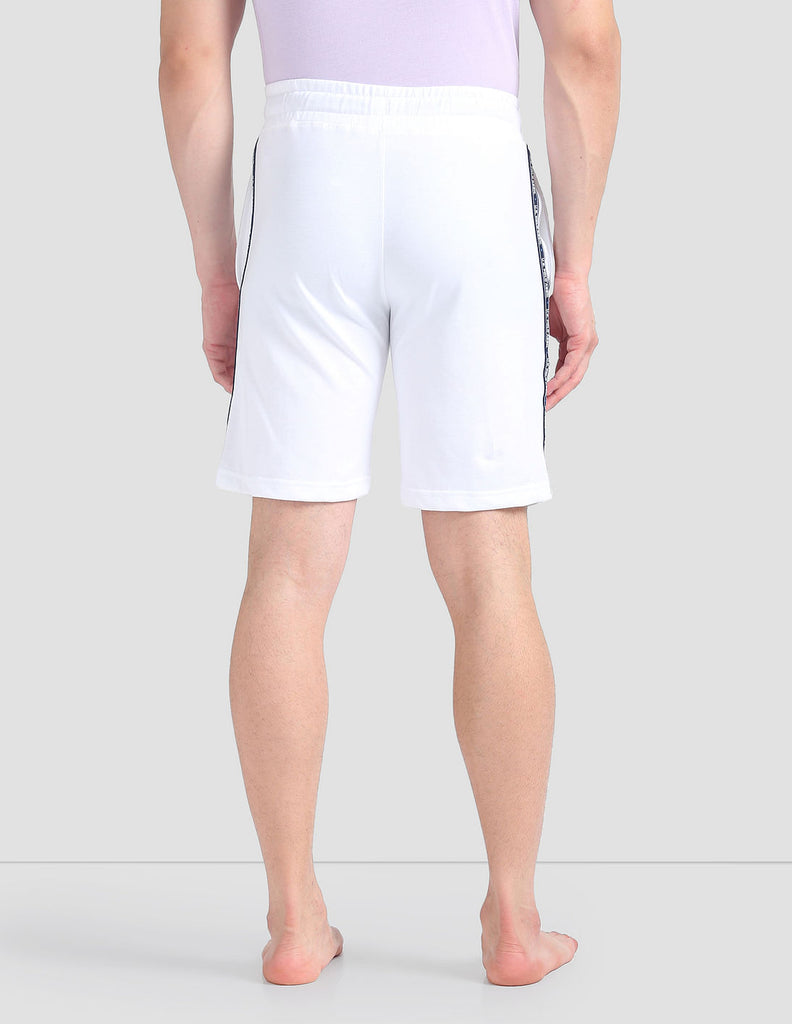 White USPA Lounge Shorts