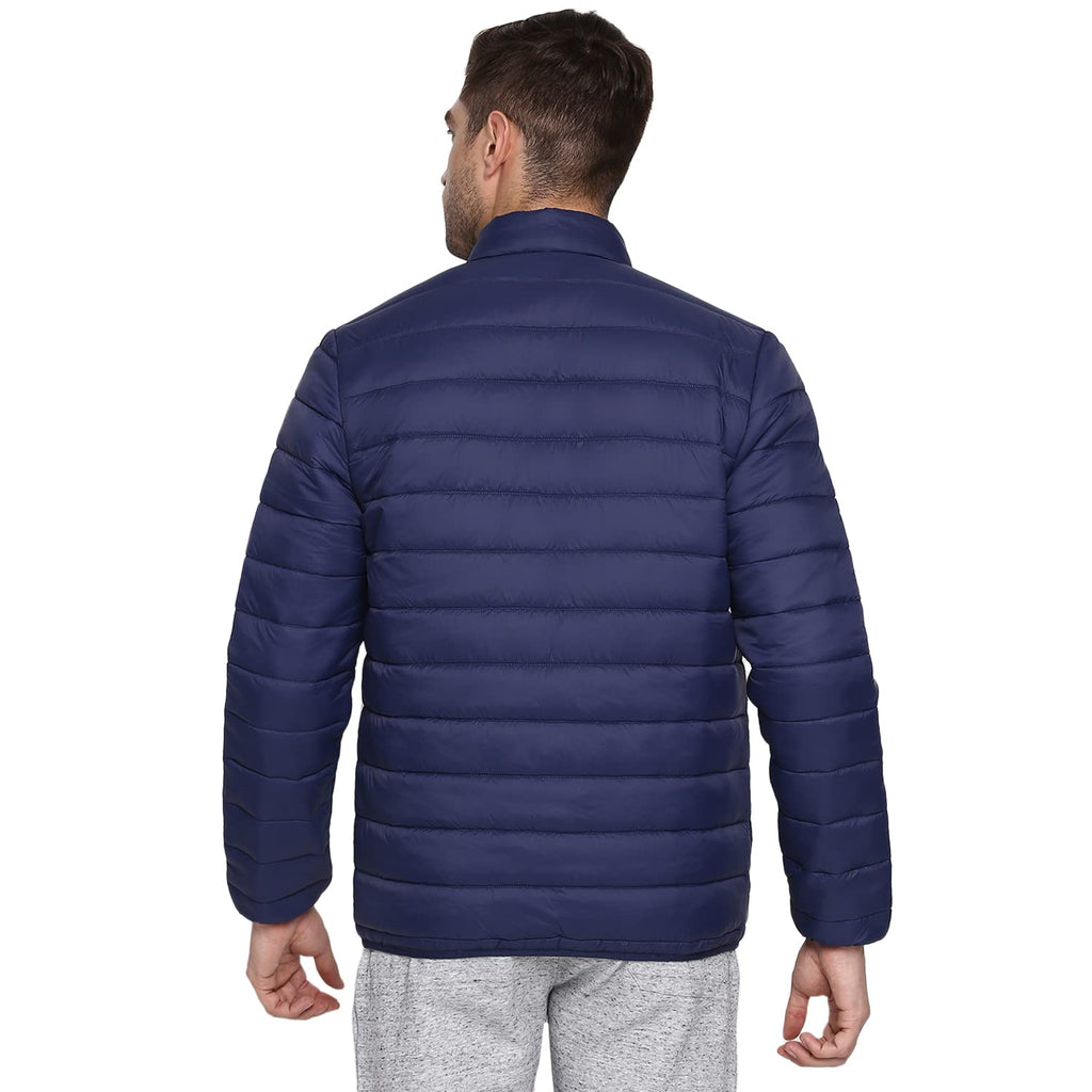 Navy Van Heusen Men Quilted Jacket