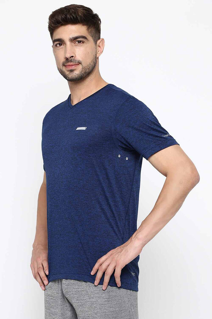 Men Navy Active T-Shirt