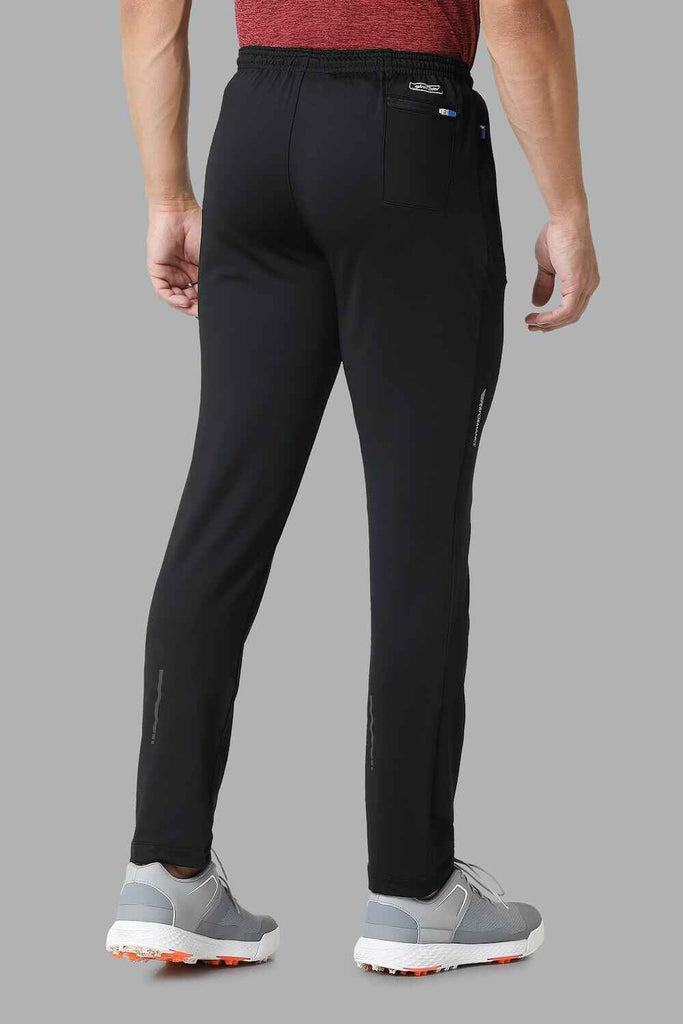 Men Black Active Track Pant