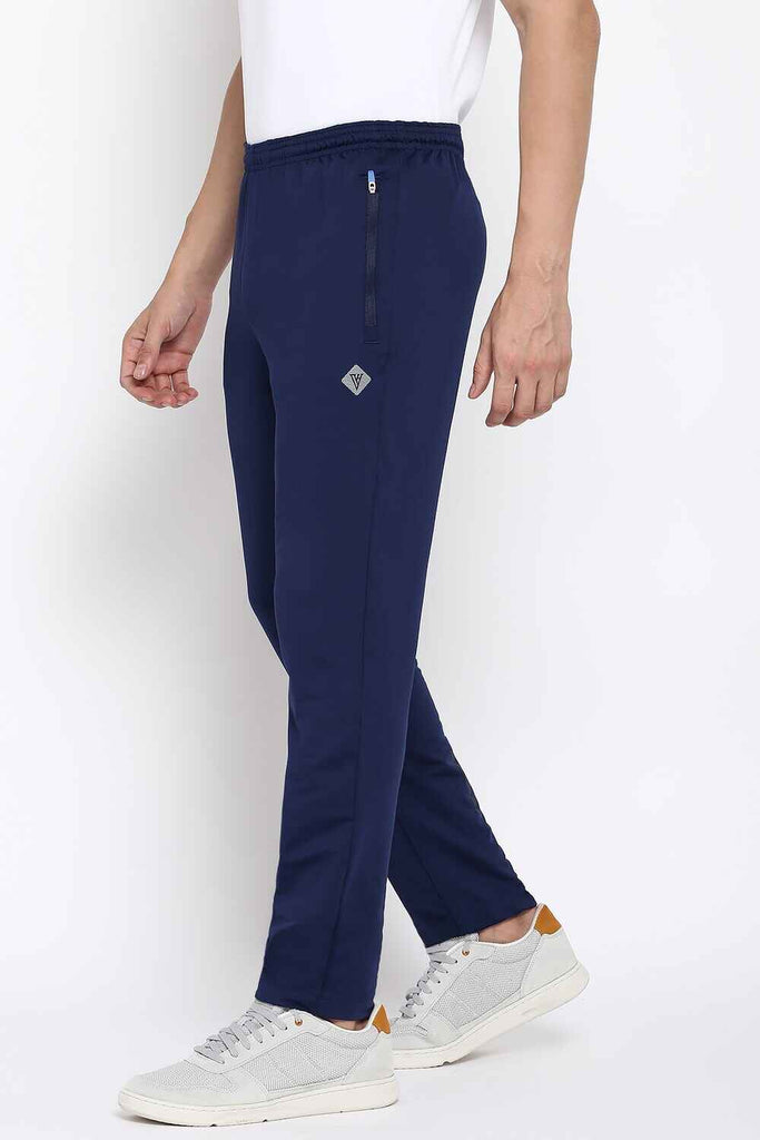 Men Navy Active Track Pant