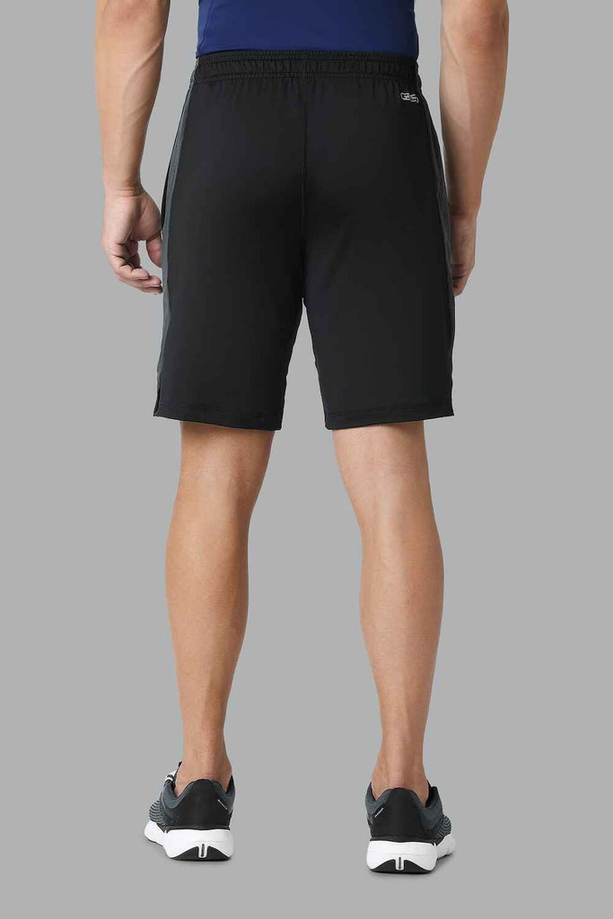 Men Black Active Shorts