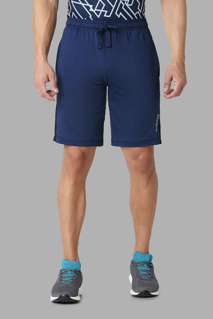 Men Navy Active Shorts