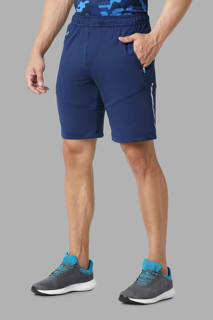 Men Navy Active Shorts