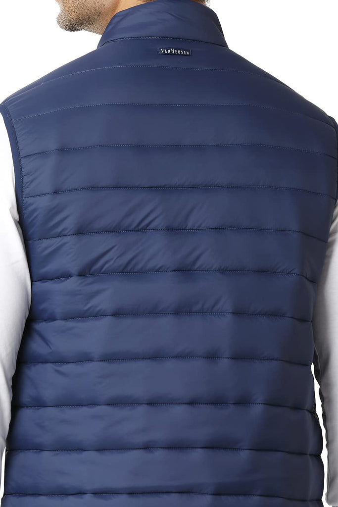 Navy Van Heusen Men Quilted jacket