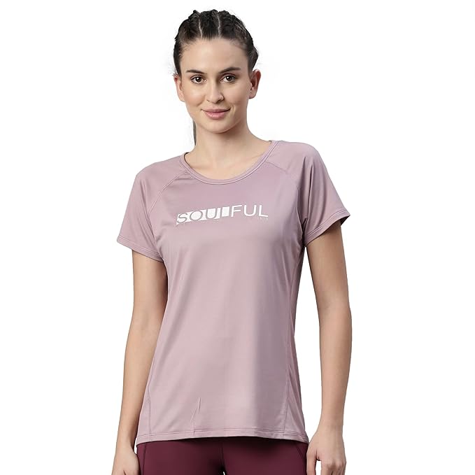 Mauve Pink Enamor Active Tee