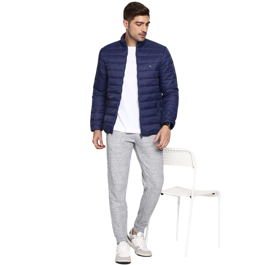 Navy Van Heusen Men Quilted Jacket