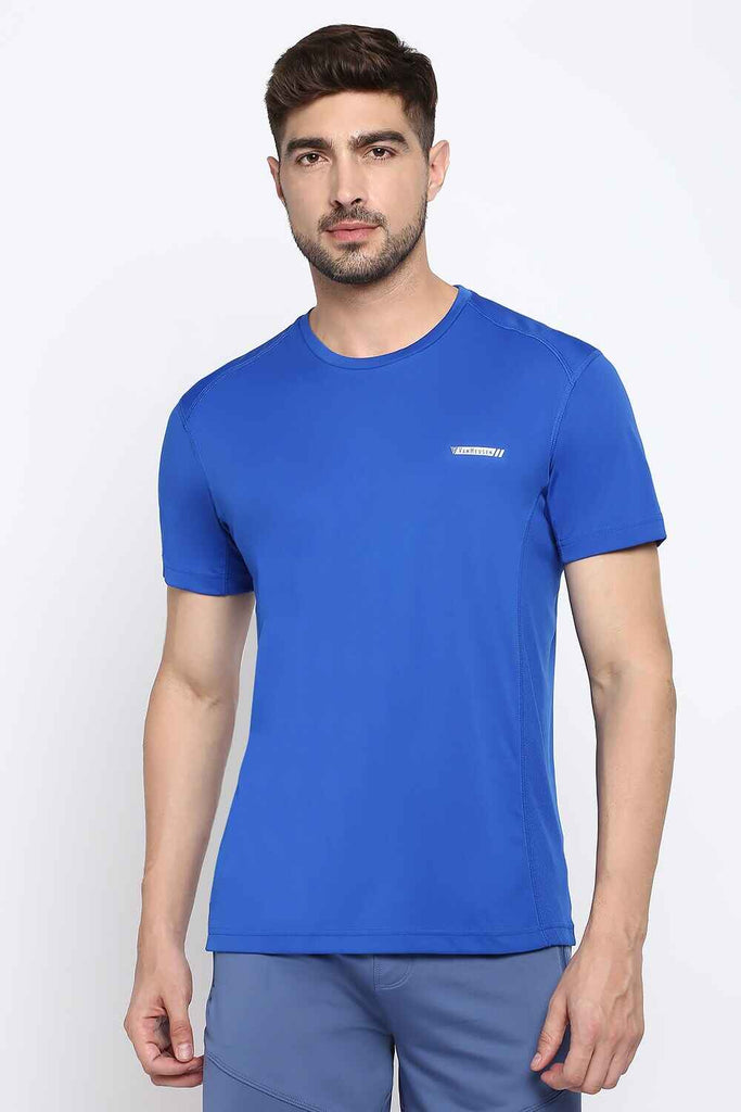 Men Nautical Blue Active T-shirt