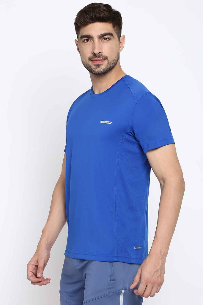 Men Nautical Blue Active T-shirt