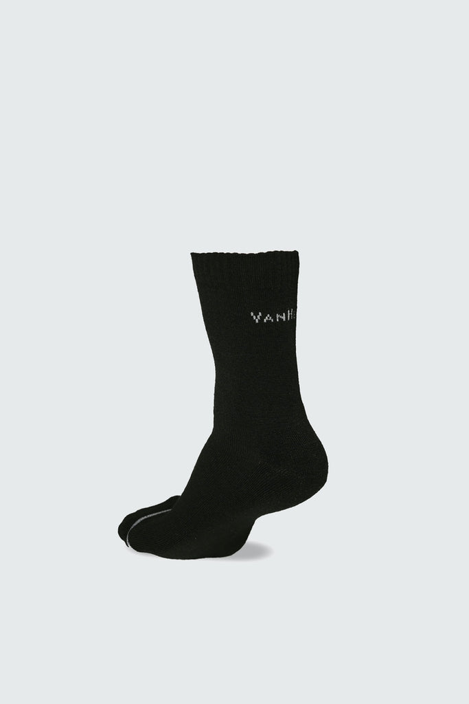 Men Black Solid Socks