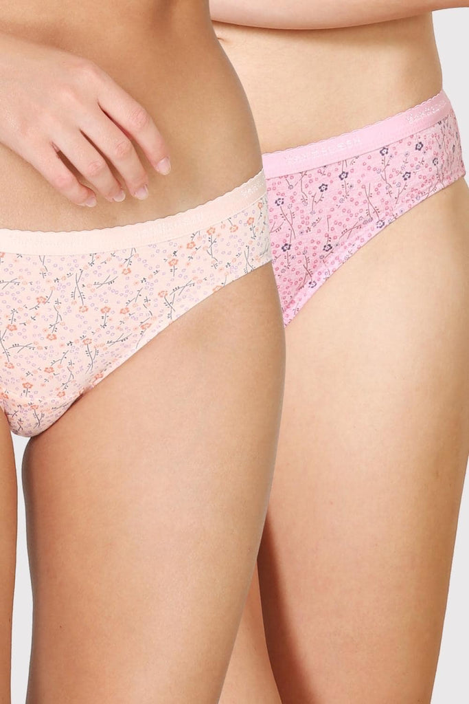 Light Assorted Women Panty Pack of 2