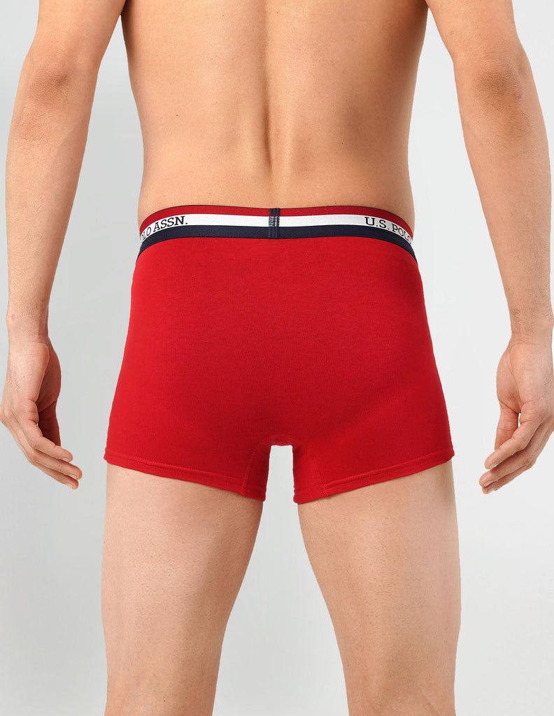 Red USPA Striped Trunk