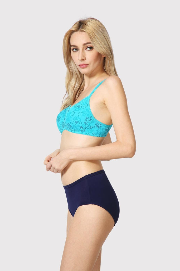 DEEP SEA VAN HEUSEN WOMEN ANTI BACTERIAL STAY DRY PERIOD PANTY