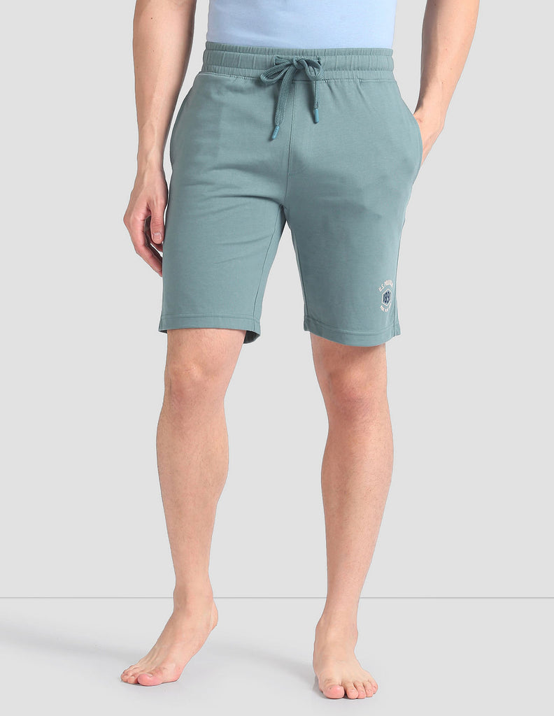 Light Green USPA Lounge Shorts