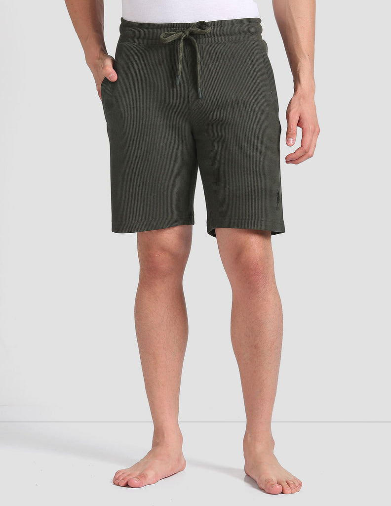 Olive USPA Lounge Shorts