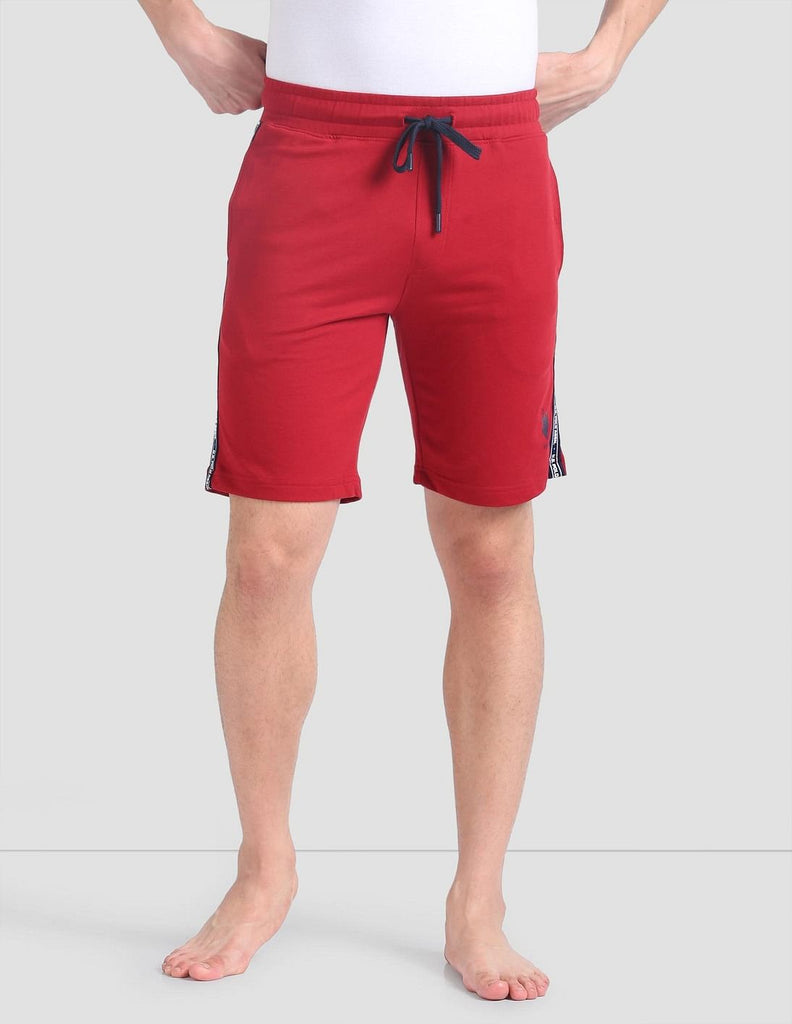 Red USPA Lounge Shorts