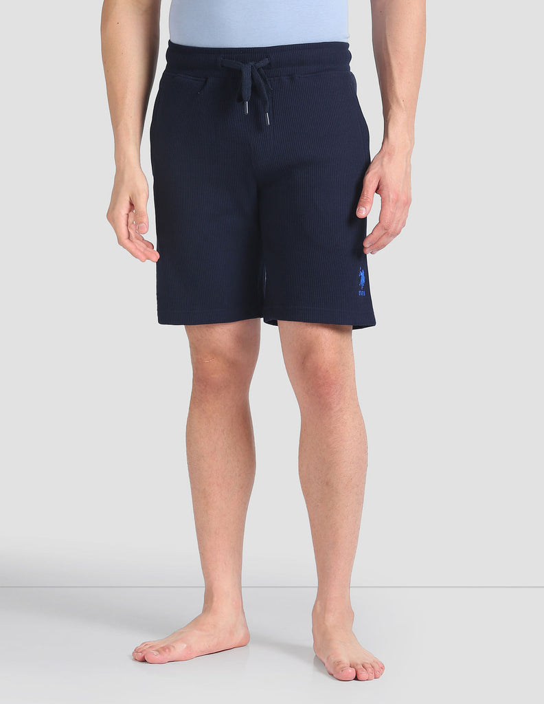 Navy USPA Lounge Shorts